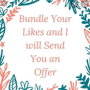 Send me an offer or let’s make a bundle